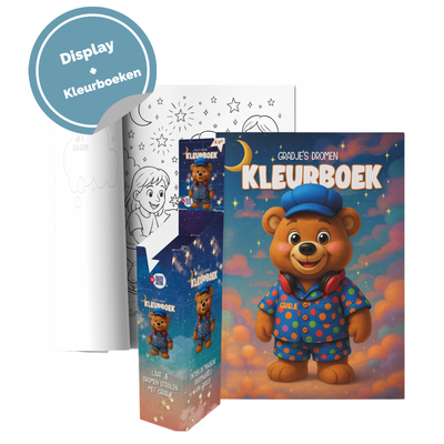 Winkeldisplay Gradje + Kleurboeken