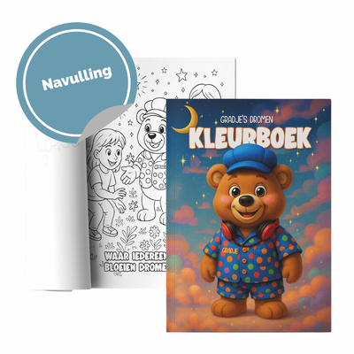 Navulling Gradje Kleurboeken 25 stuks