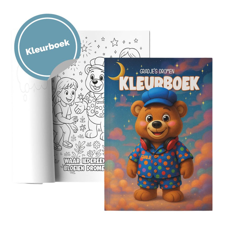 Kleurboek Gradje’s Dromen Wonderlijk